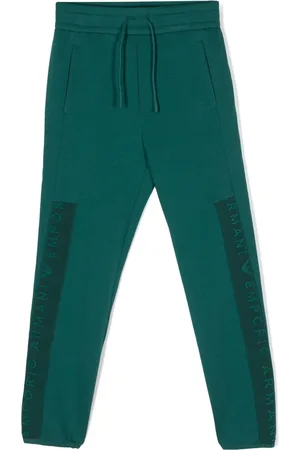 Emporio Armani Pantalon de jogging à logo embossé