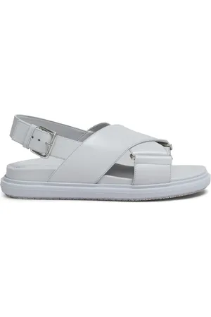 Marni Sandales Fussbett en cuir