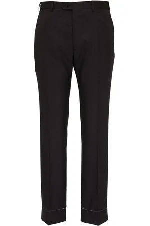 BRIONI Pantalon de costume en laine à coupe droite