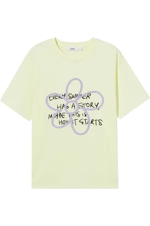 B+AB T-shirt à slogan imprimé