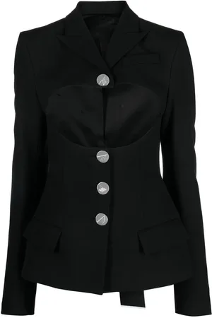 The Attico Blazer Gwenda à simple boutonnage