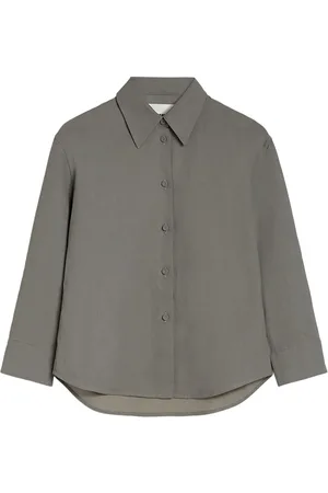 Jil Sander Chemise à ourlet incurvé