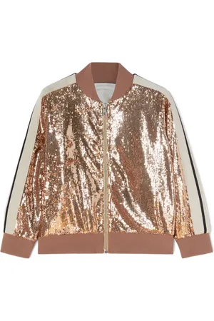 Palm Angels Veste bomber à ornements de sequins