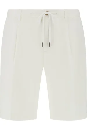 Boggi Milano Bermuda à détails plissés