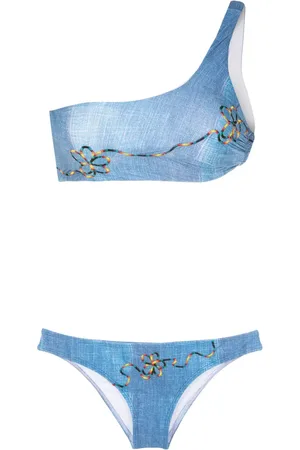 AMIR SLAMA Bikini à broderies