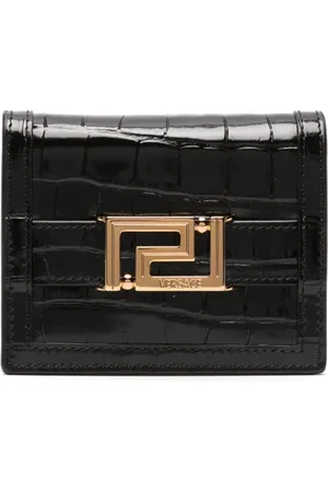 VERSACE Portefeuille Greca Goddess à design pliant