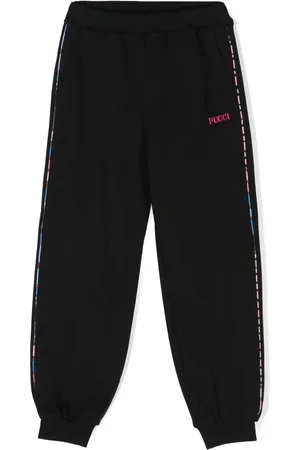 PUCCI Junior Pantalon de jogging à imprimé Iride