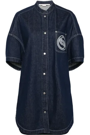 Stella McCartney Robe S-wave en jean