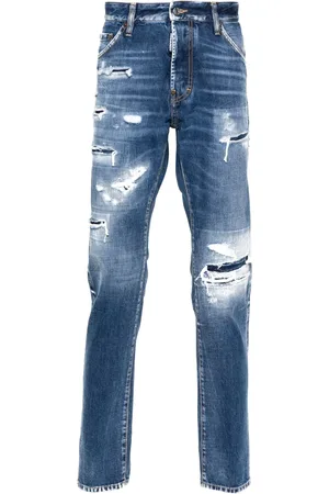 Dsquared2 Jean Cool Guy à effet usé