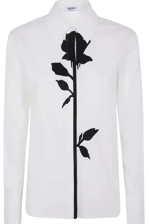 Blugirl Chemise à fleurs brodées
