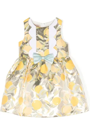 HUCKLEBONES LONDON Robe courte en jacquard à détail de nœud