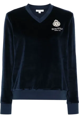 Sporty & Rich Sweat à appliqué logo