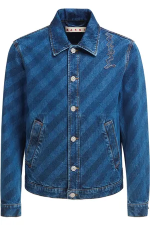 Marni Veste en jean à rayures