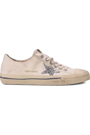 Golden Goose Baskets V-Star en toile