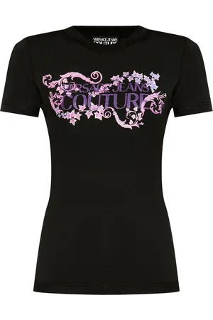VERSACE T-shirt à logo imprimé