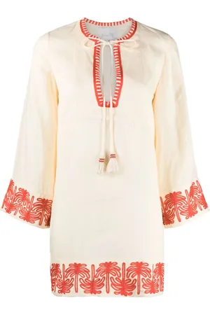 JOHANNA ORTIZ Robe-tunique Ocean Clain en lin