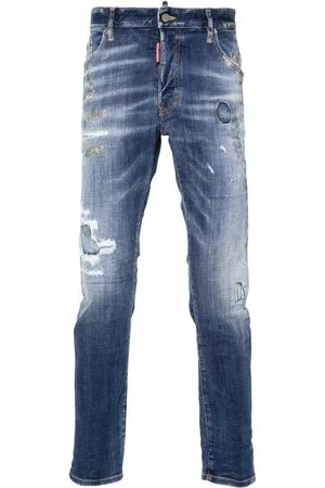 Dsquared2 Jean skinny Skater à effet usé