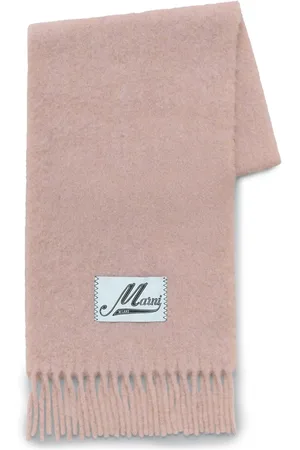 Marni écharpe à bords frangés