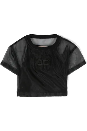 Elisabetta Franchi Blouse à logo brodé