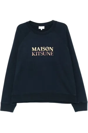 Maison Kitsuné Pull à logo brodé