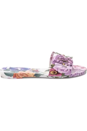 Dolce & Gabbana Claquettes à fleurs