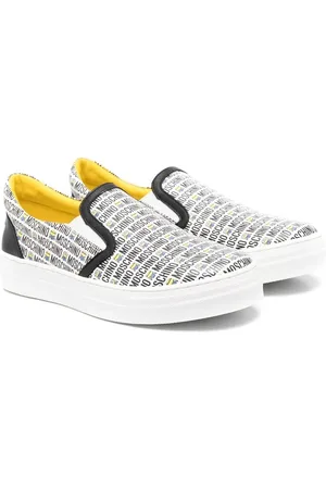Moschino Baskets à motif monogrammé