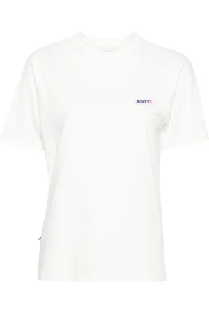 Autry T-shirt en coton à patch logo
