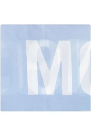 Moschino écharpe à logo imprimé
