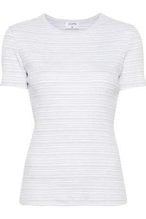 Filippa K T-shirt nervuré à rayures