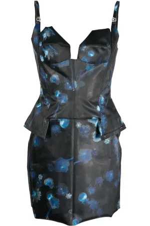 COPERNI Robe courte Holographic à fleurs