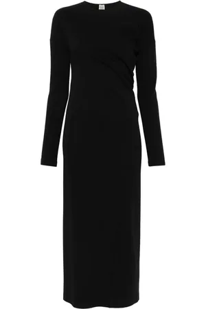 Totême Robe torsadée à coupe mi-longue