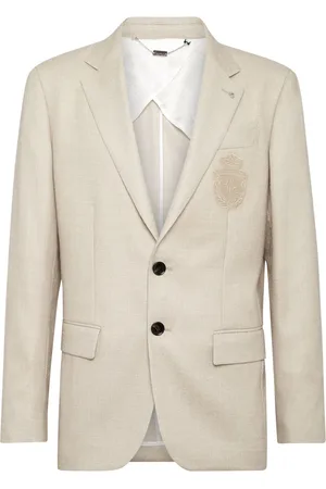 BILLIONAIRE Blazer boutonné à patch logo