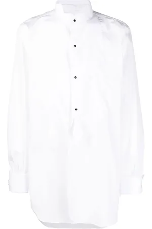 Maison Margiela Chemise longue en popeline