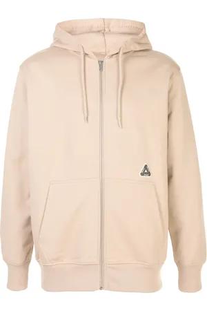 PALACE Sweat zippé à logo imprimé