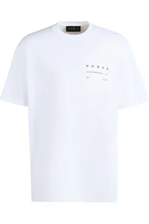 Hogan T-shirt à logo imprimé