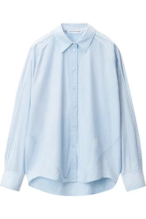 Alexander Wang Chemise en coton à rayures