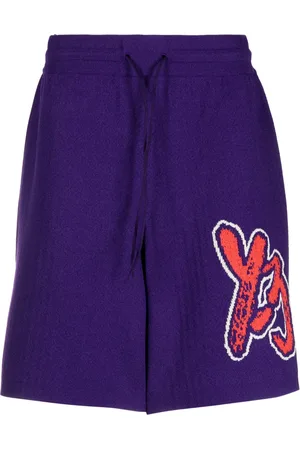 Y-3 Short de sport à logo imprimé
