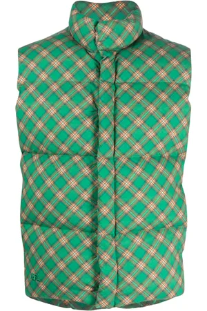 ERL Gilet matelassé à carreaux