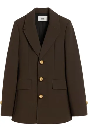 Ami Veste ajustée à boutonnière devant