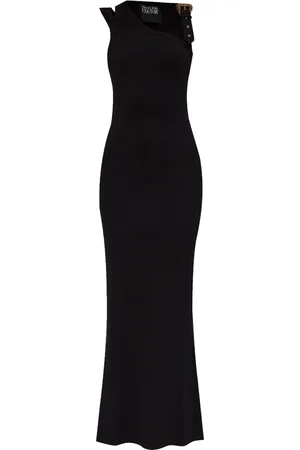 VERSACE Robe longue à découpes