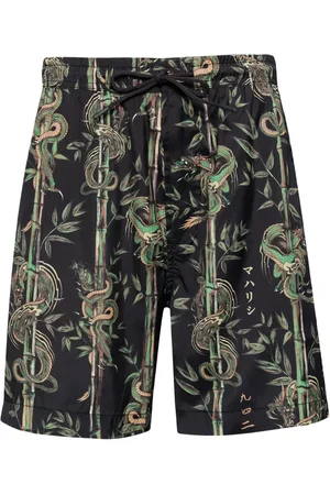 Maharishi Short de bain Dragon Bamboo