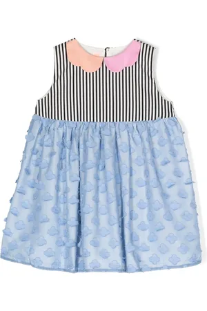 Wauw Capow by Bangbang Robe sans manches Hibiscus à design brodé