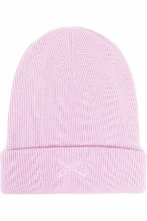 Barrie Bonnet en cachemire à broderies
