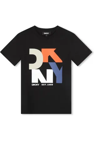 DKNY T-shirt en coton à logo imprimé