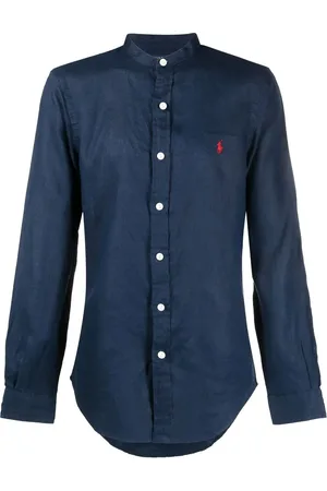 Ralph Lauren Chemise en lin à logo Polo Pony