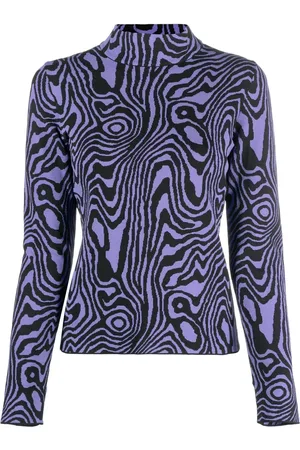 Moschino Pull imprimé à col roulé
