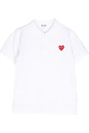 Comme des Garçons Polo à broderies