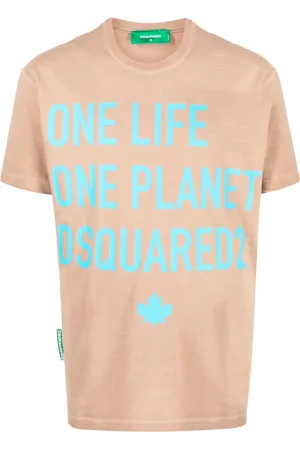 Dsquared2 T-shirt à slogan imprimé