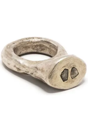PARTS OF FOUR Bague Tall Roman sertie de diamants