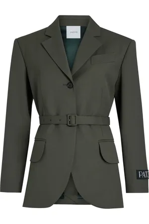 Patou Veste à taille ceinturée